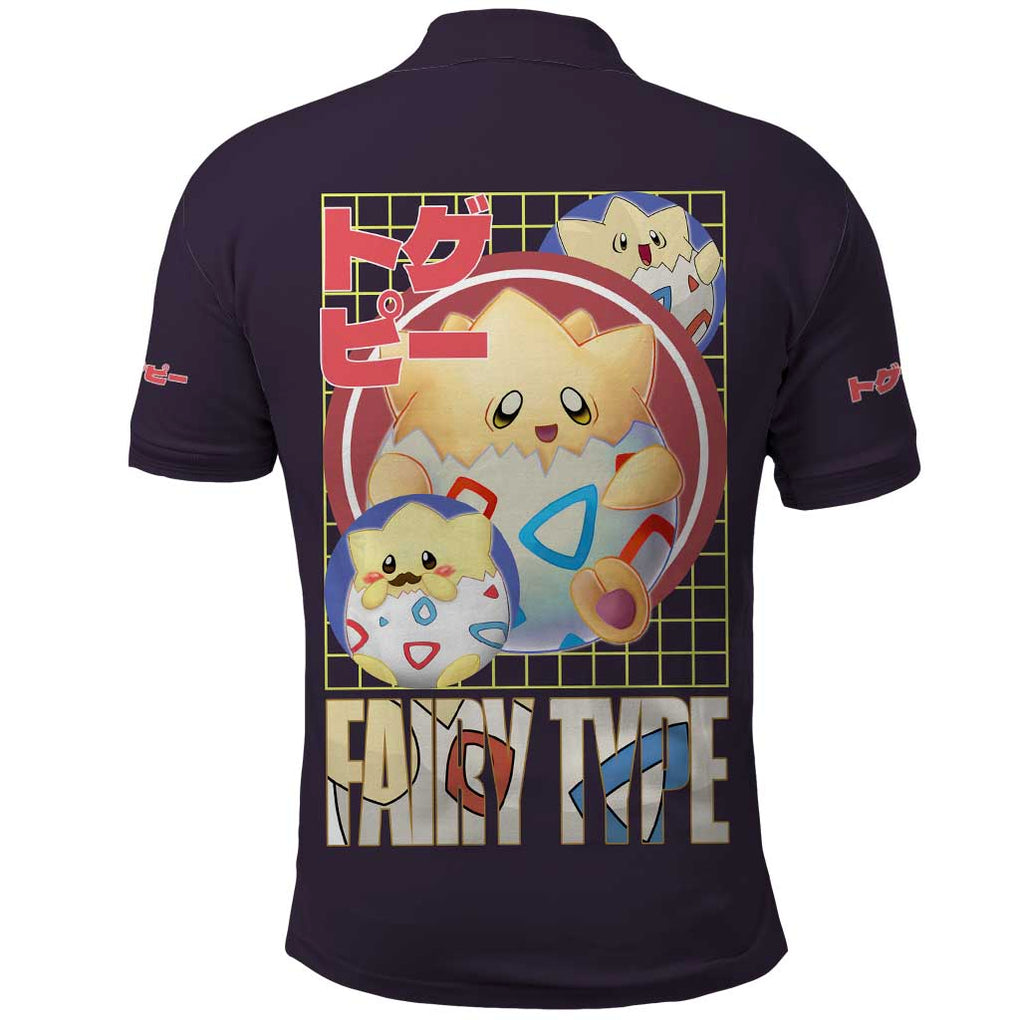 Togepi - Poke Polo Shirt Anime Style