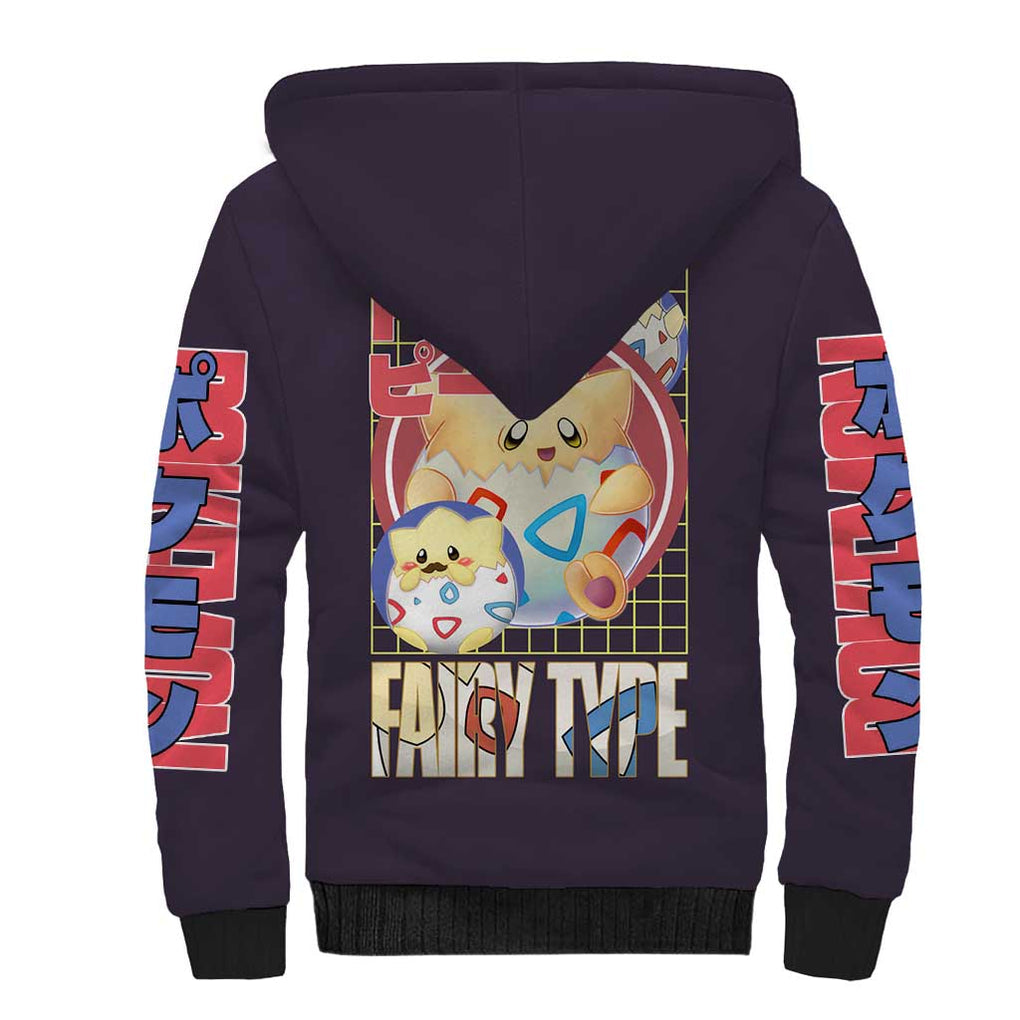 Togepi - Poke Sherpa Hoodie Anime Style