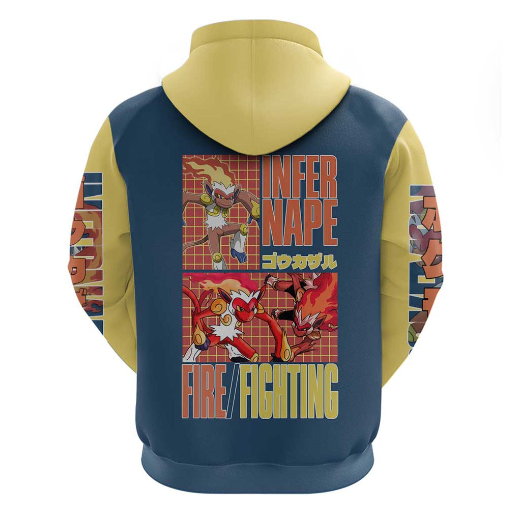 Infernape - Poke Hoodie Anime Style