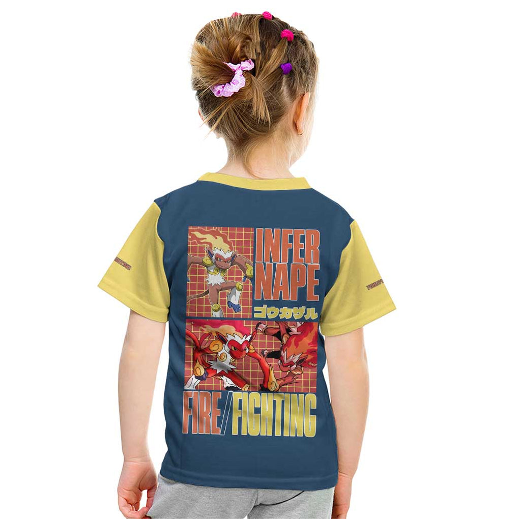 Infernape - Poke Kid T Shirt Anime Style