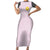 Ampharos - Poke Short Sleeve Bodycon Dress Anime Style