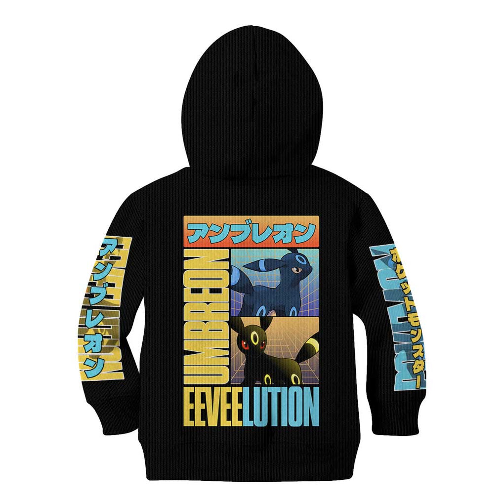 Umbreon Poke Kid Hoodie Anime Style