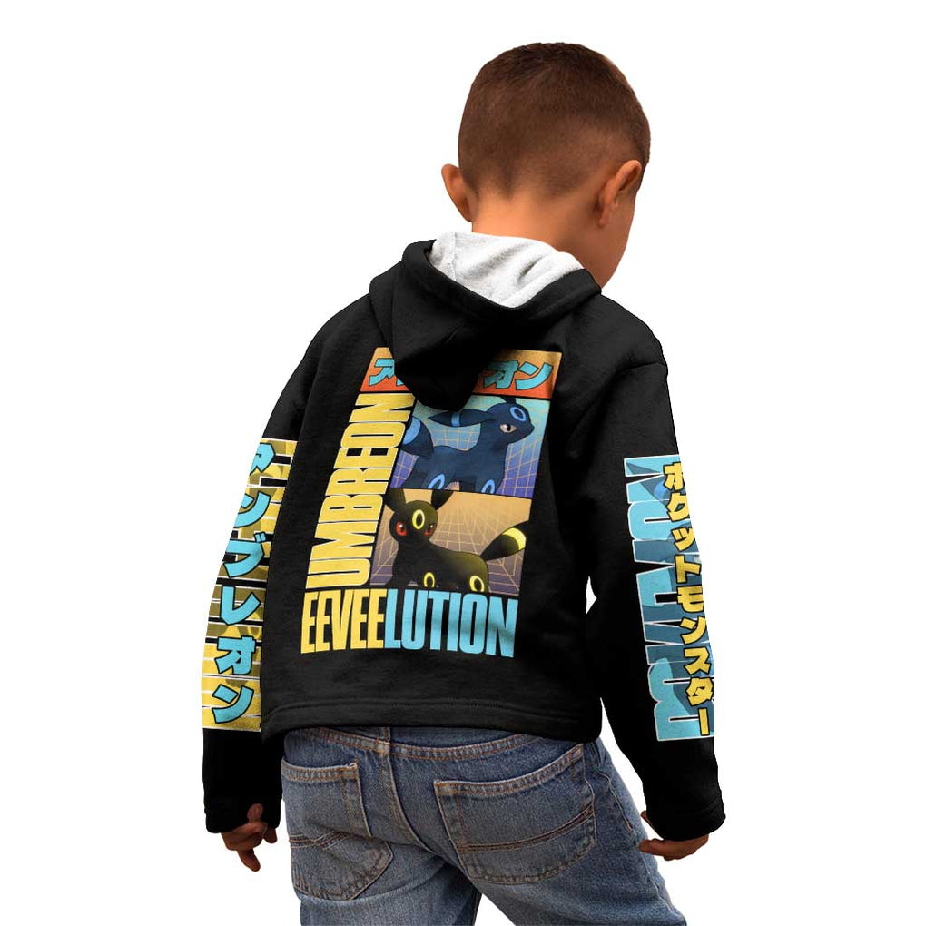 Umbreon Poke Kid Hoodie Anime Style