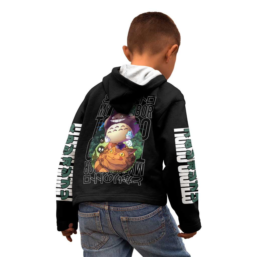 My Neighbor Totoro Studio Ghibli Kid Hoodie Anime Style