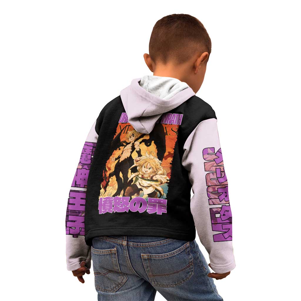 Meliodas Seven Deadly Sins Kid Hoodie Anime Style