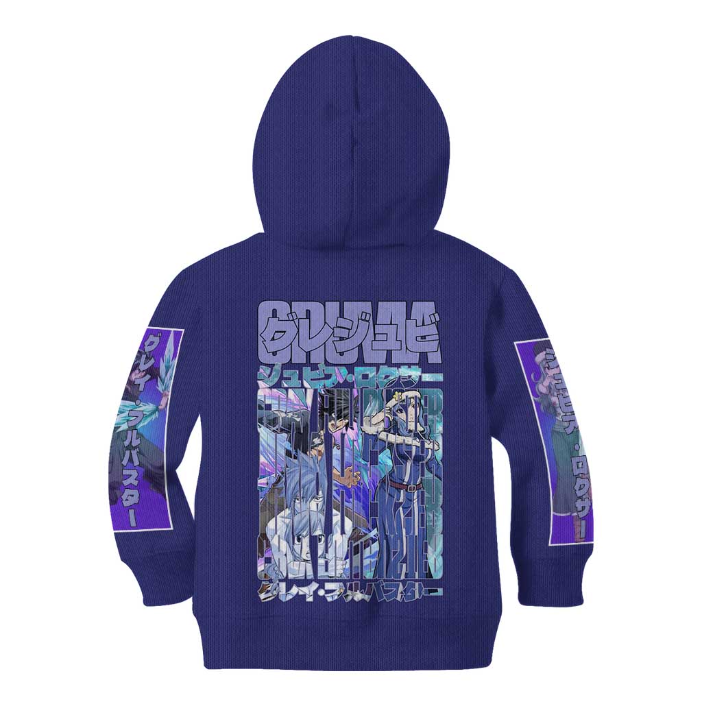 Gruvia Fairy Tail Kid Hoodie Anime Style