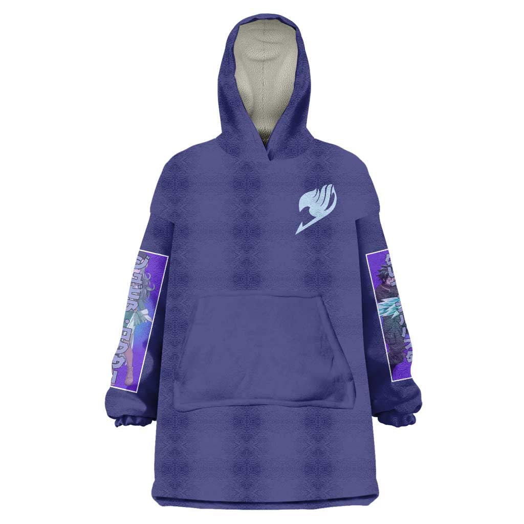 Gruvia Fairy Tail Wearable Blanket Hoodie Anime Style