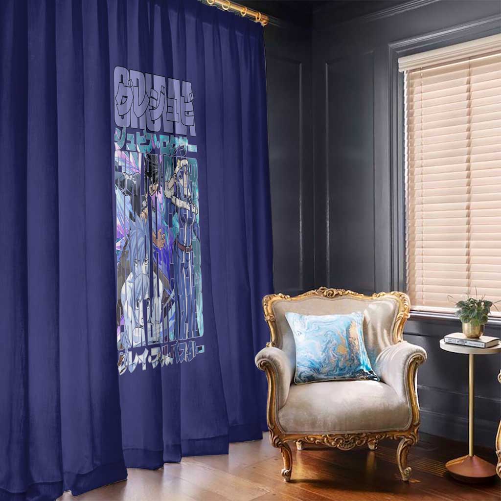 Gruvia Fairy Tail Window Curtain Anime Style