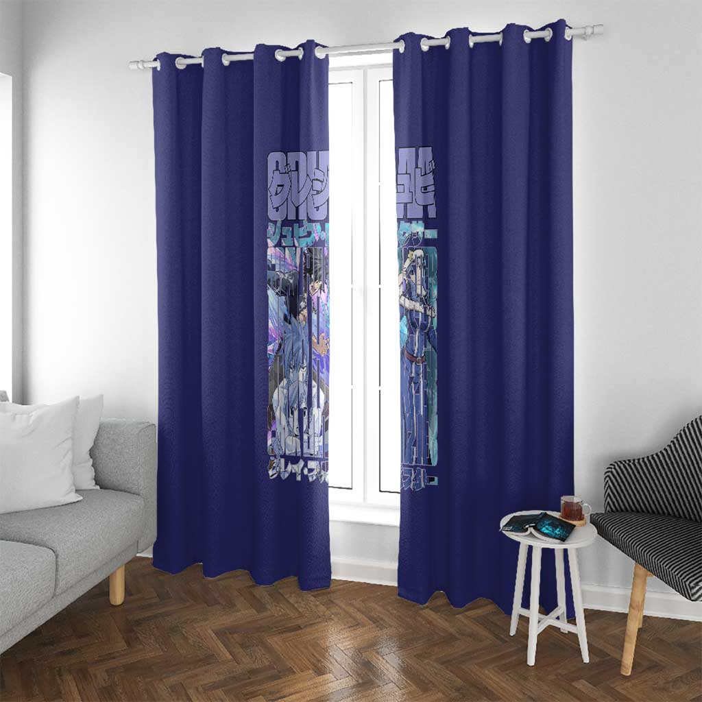 Gruvia Fairy Tail Window Curtain Anime Style
