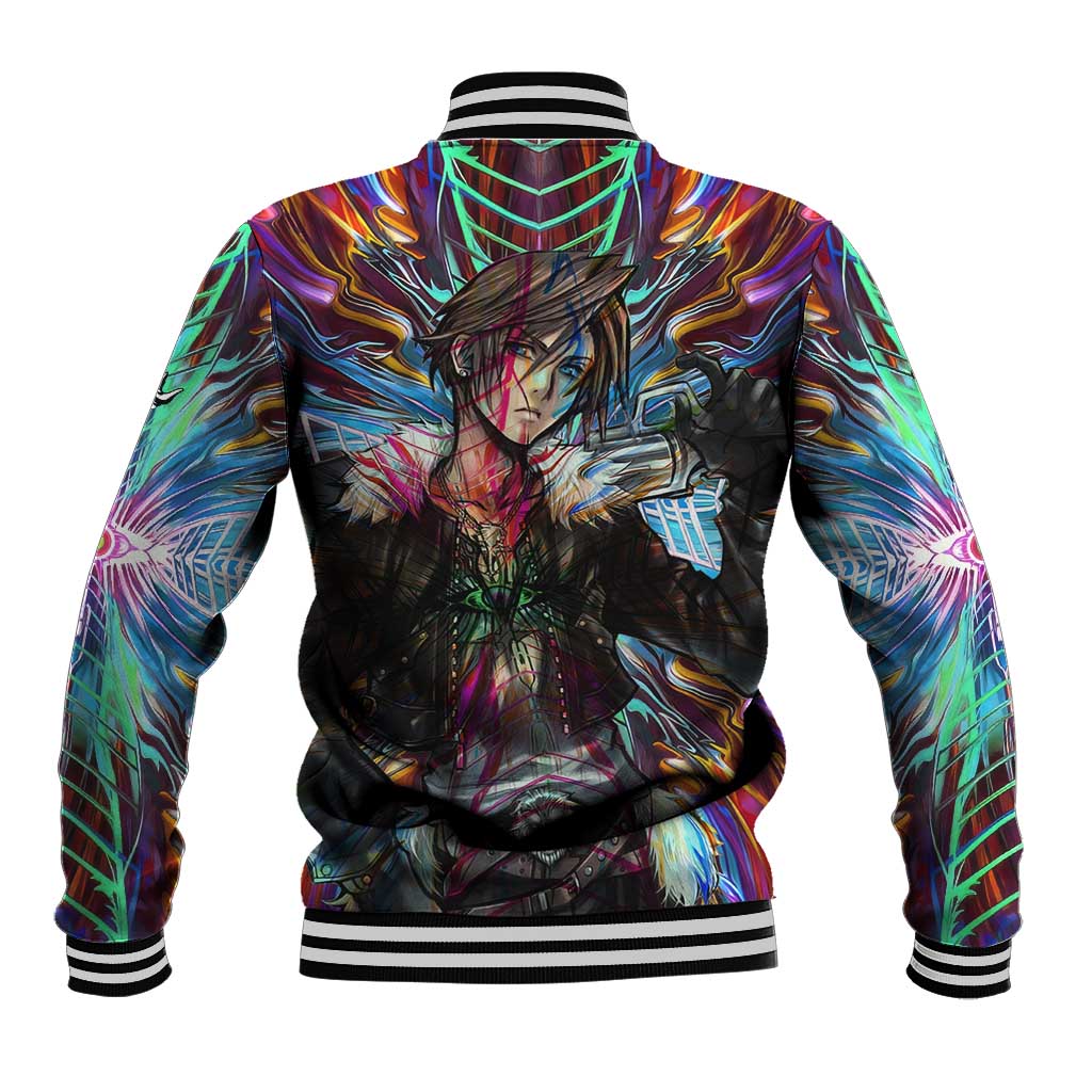 Trippy Squall Final Fantasy 8 Baseball Jacket Trippy Style - The Mazicc