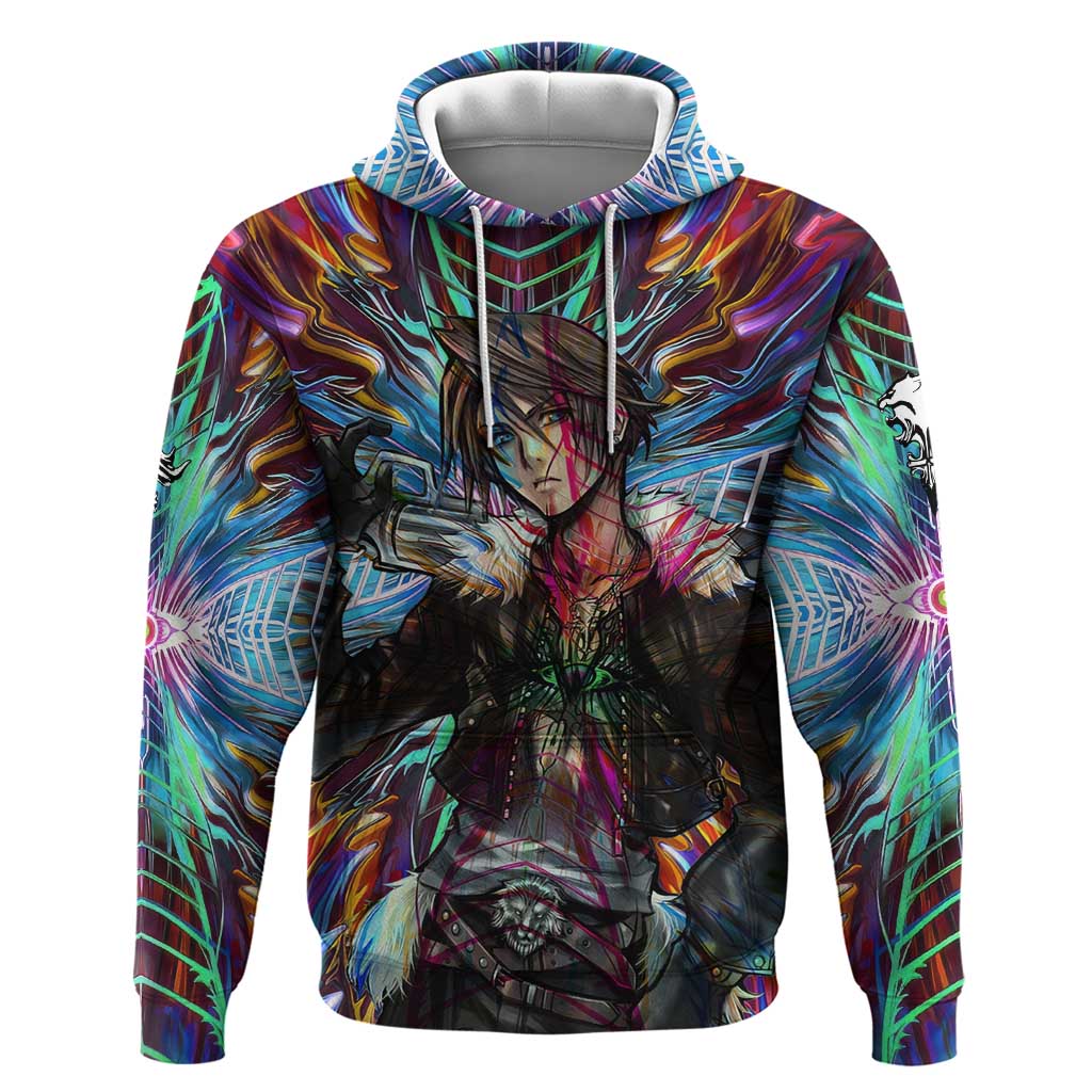 Trippy Squall Final Fantasy 8 Hoodie Trippy Style - The Mazicc