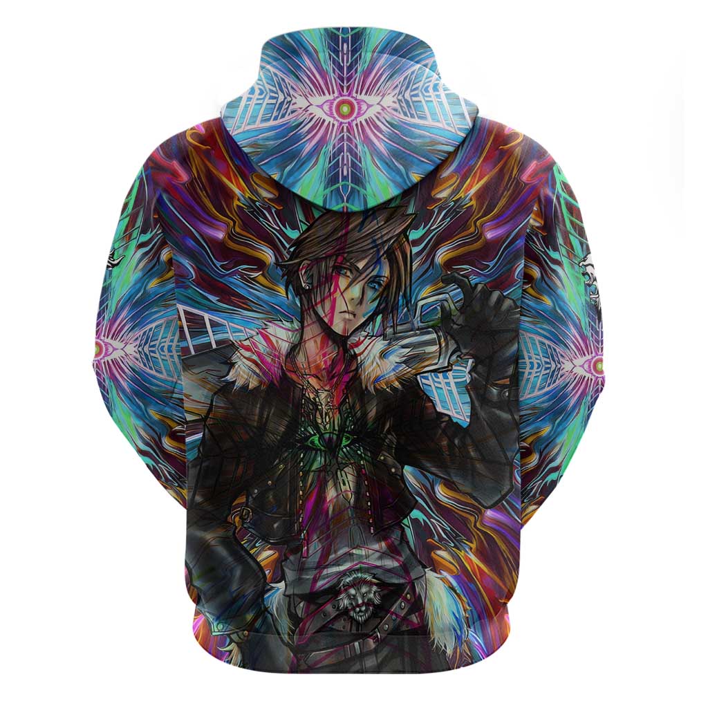 Trippy Squall Final Fantasy 8 Hoodie Trippy Style - The Mazicc