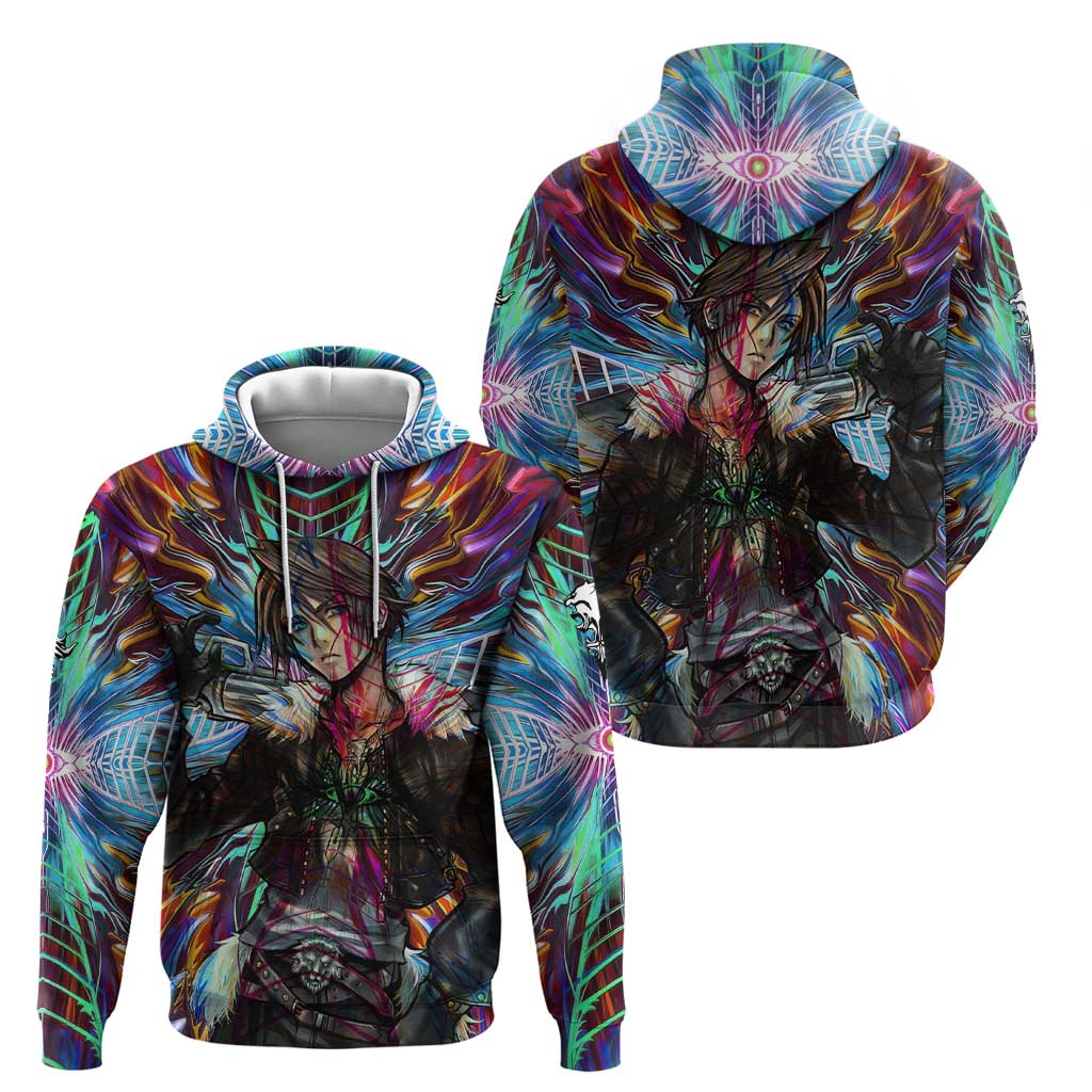 Trippy Squall Final Fantasy 8 Hoodie Trippy Style - The Mazicc