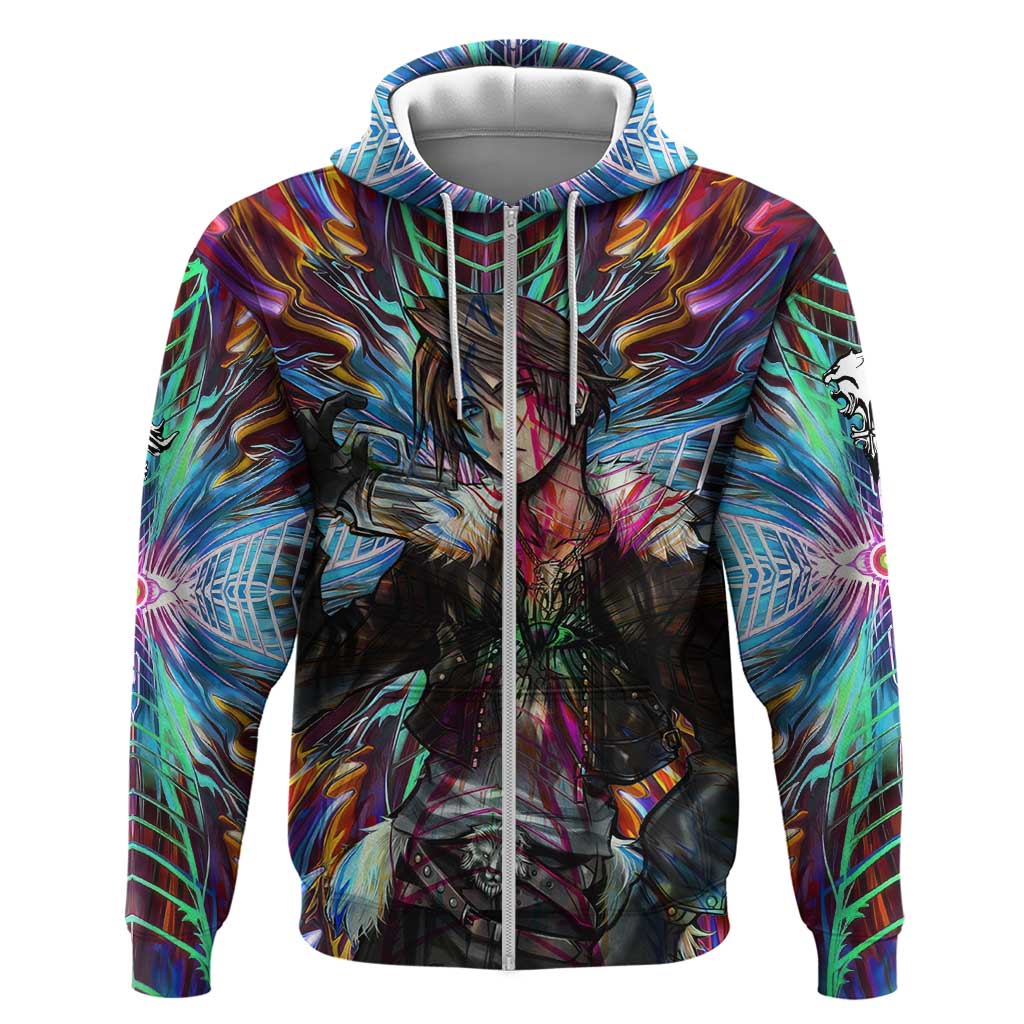 Trippy Squall Final Fantasy 8 Hoodie Trippy Style - The Mazicc