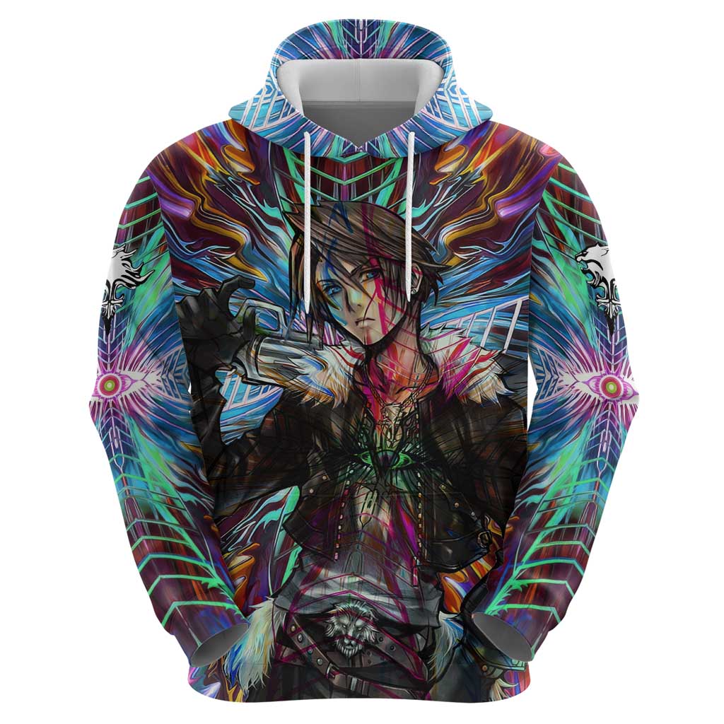 Trippy Squall Final Fantasy 8 Hoodie Trippy Style - The Mazicc