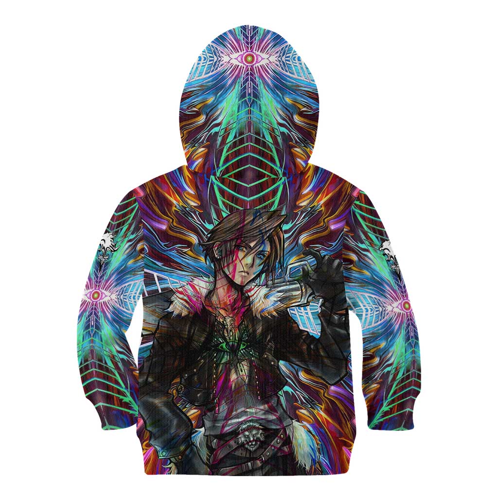 Trippy Squall Final Fantasy 8 Kid Hoodie Trippy Style - The Mazicc