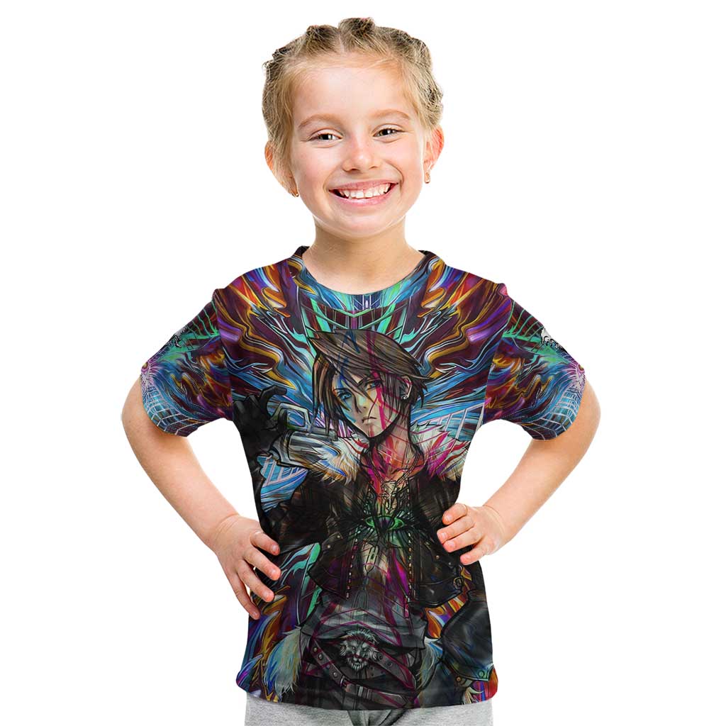 Trippy Squall Final Fantasy 8 Kid T Shirt Trippy Style - The Mazicc