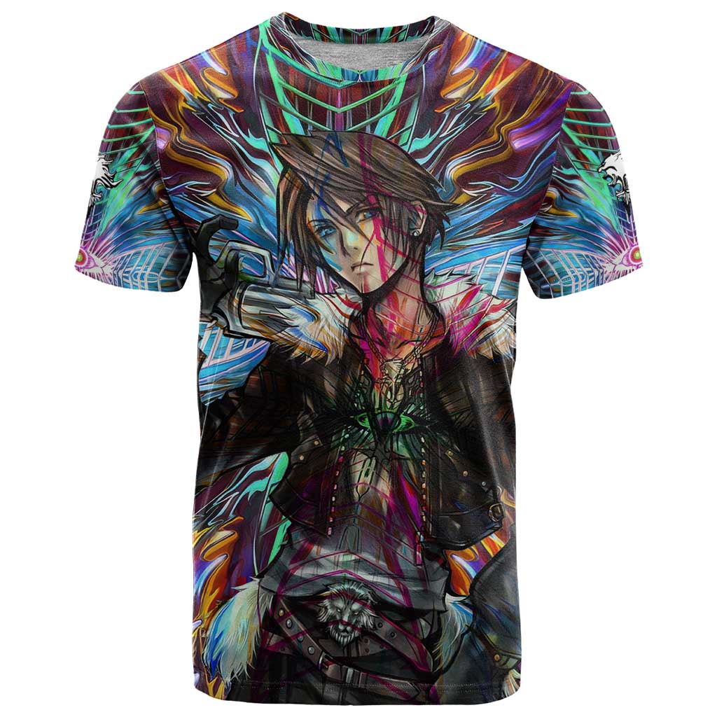 Trippy Squall Final Fantasy 8 T Shirt Trippy Style - The Mazicc