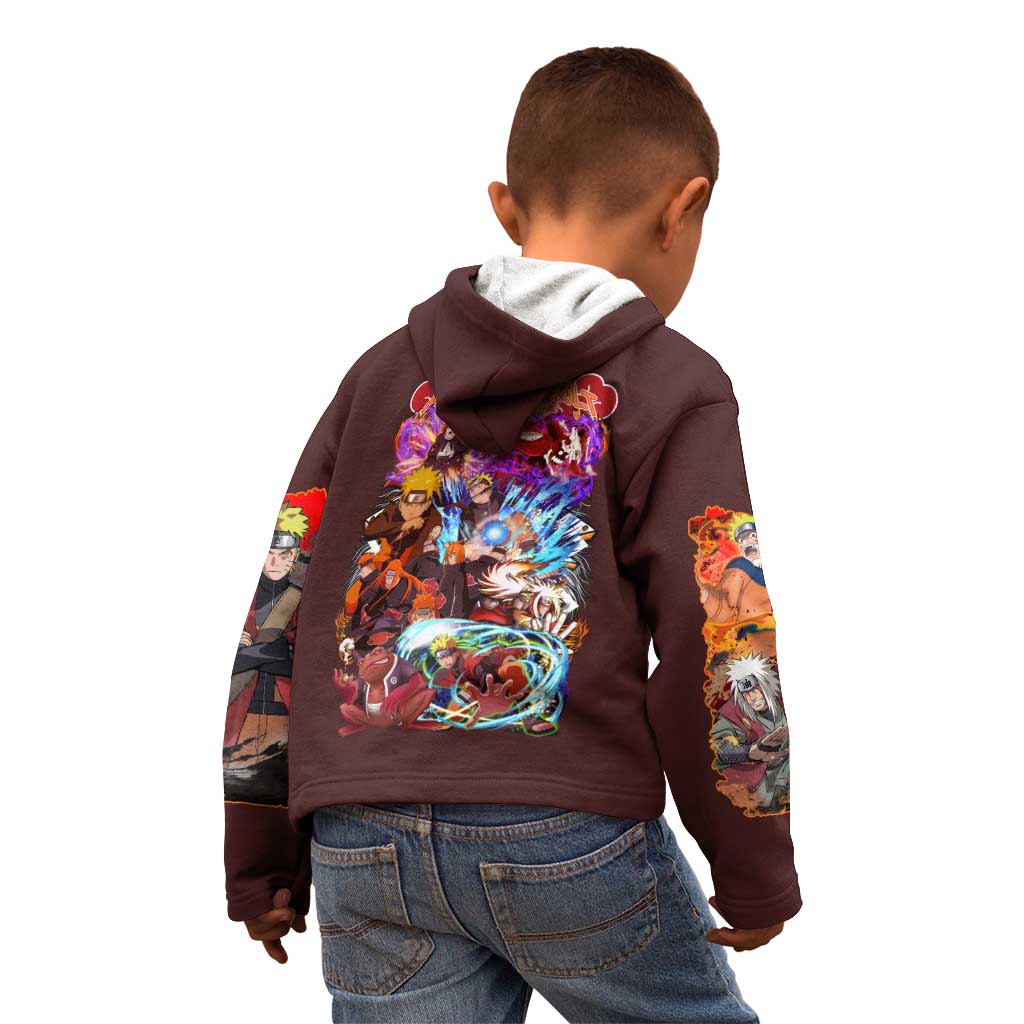 Pain’s Assault Naruto Shippuden Kid Hoodie Japan Anime Style - The Mazicc