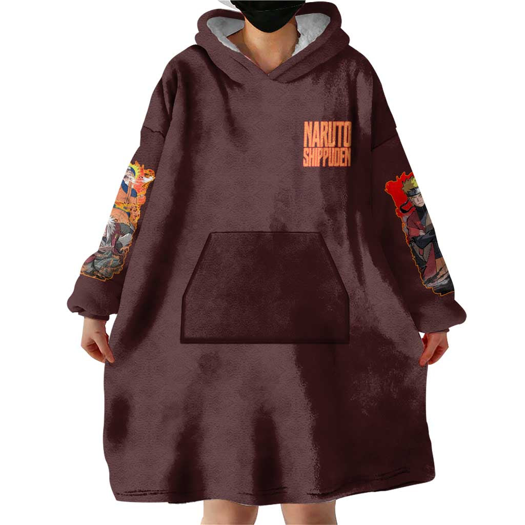 Pain’s Assault Naruto Shippuden Wearable Blanket Hoodie Japan Anime Style - The Mazicc
