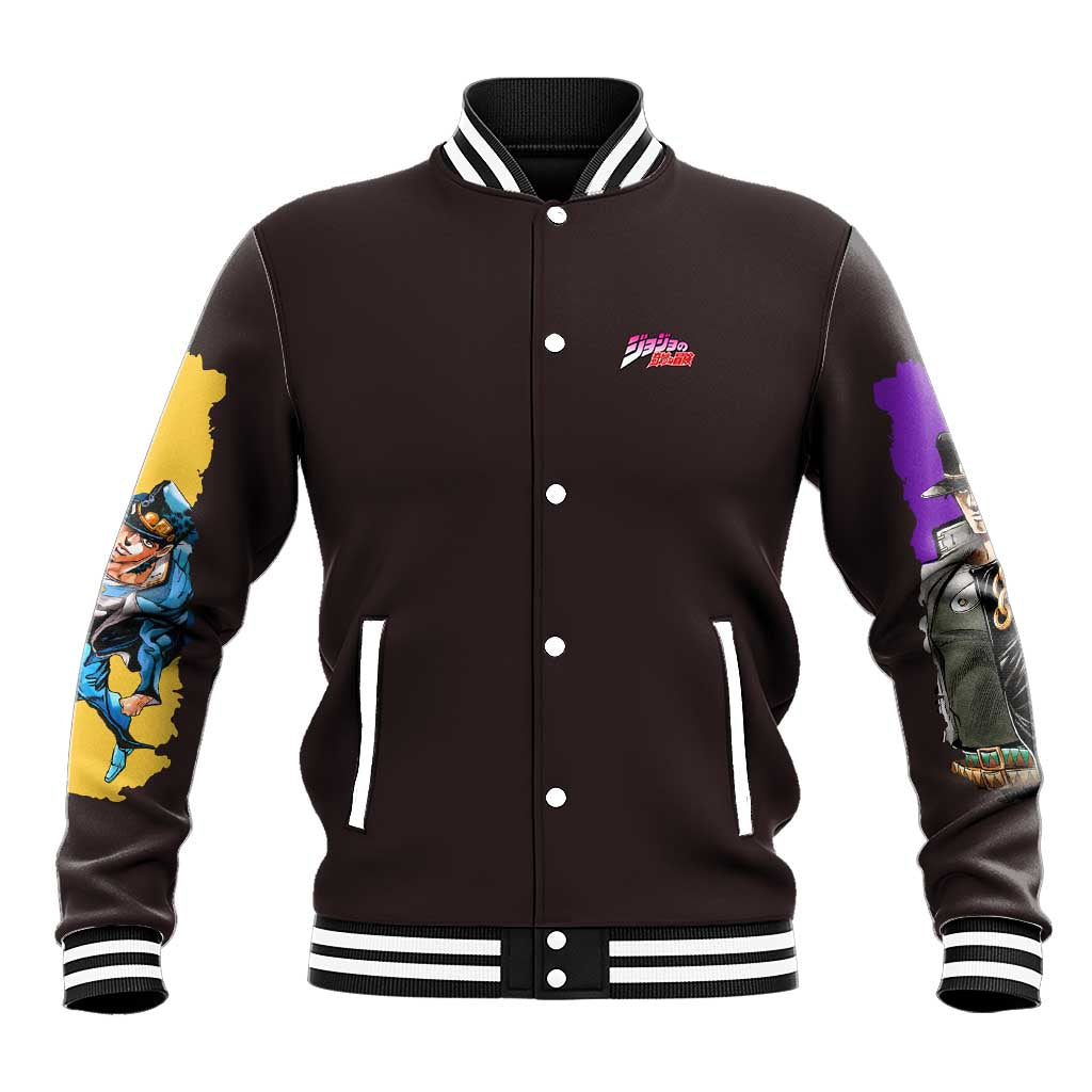 Stardust Crusaders Jojo’s Bizarre Adventure Baseball Jacket Japan Anime Style - The Mazicc