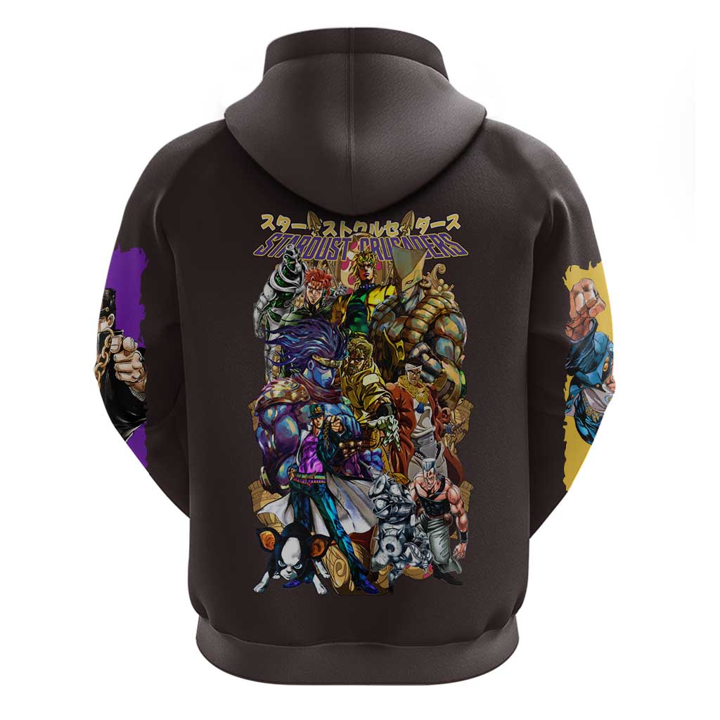 Stardust Crusaders Jojo’s Bizarre Adventure Hoodie Japan Anime Style - The Mazicc