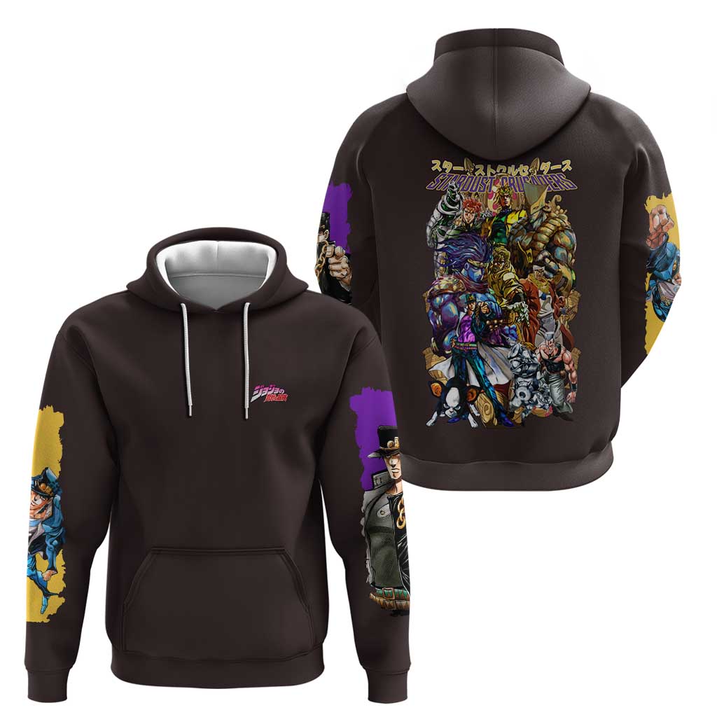 Stardust Crusaders Jojo’s Bizarre Adventure Hoodie Japan Anime Style - The Mazicc