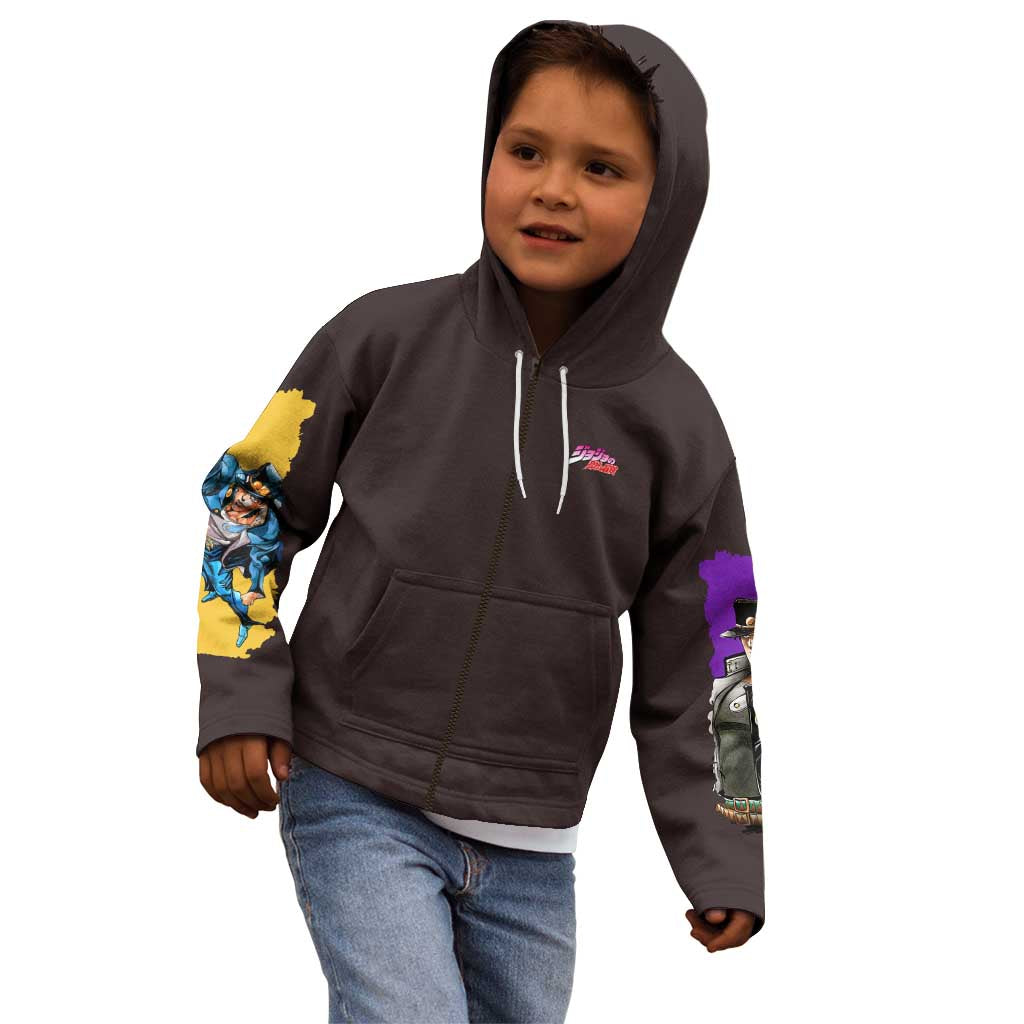 Stardust Crusaders Jojo’s Bizarre Adventure Kid Hoodie Japan Anime Style - The Mazicc