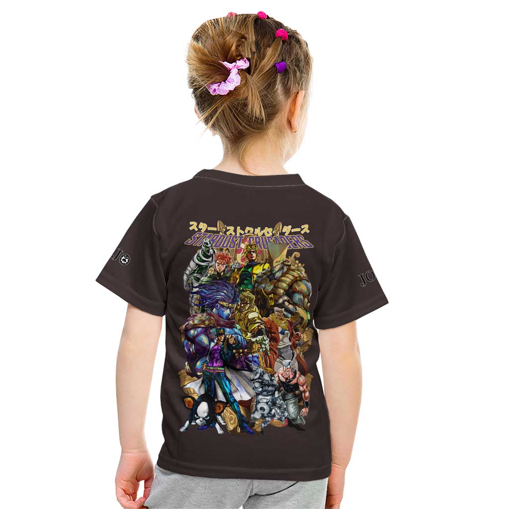 Stardust Crusaders Jojo’s Bizarre Adventure Kid T Shirt Japan Anime Style - The Mazicc