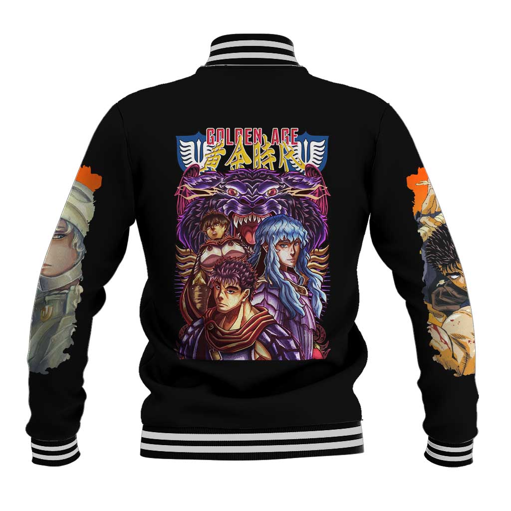 Golden Age Berserk Baseball Jacket Japan Anime Style - The Mazicc