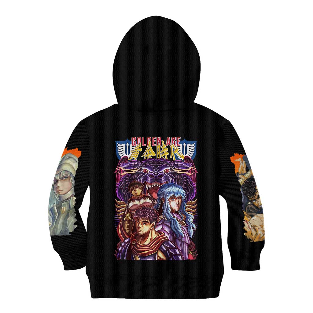 Golden Age Berserk Kid Hoodie Japan Anime Style - The Mazicc