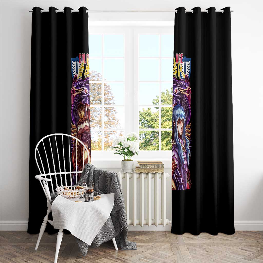 Golden Age Berserk Window Curtain Japan Anime Style - The Mazicc