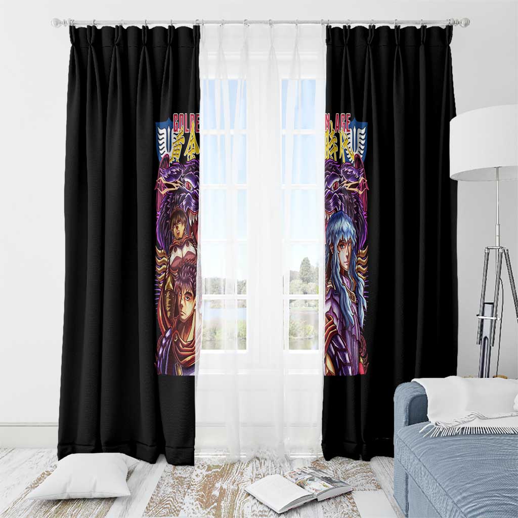 Golden Age Berserk Window Curtain Japan Anime Style - The Mazicc
