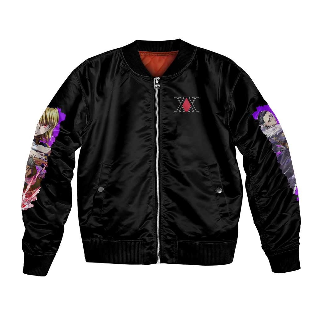 Yorknew City Arc Hunter x Hunter Bomber Jacket Japan Anime Style - The Mazicc