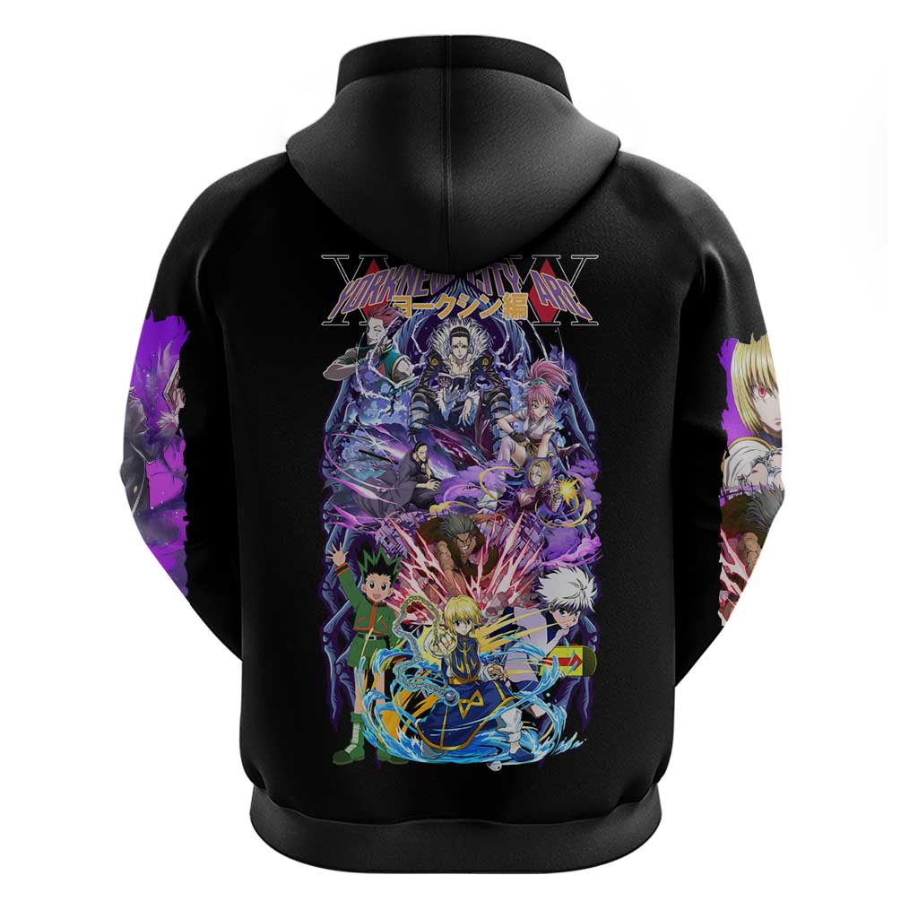 Yorknew City Arc Hunter x Hunter Hoodie Japan Anime Style - The Mazicc