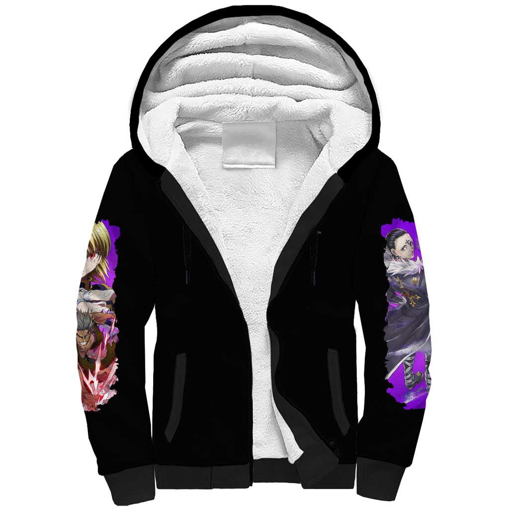 Yorknew City Arc Hunter x Hunter Sherpa Hoodie Japan Anime Style - The Mazicc