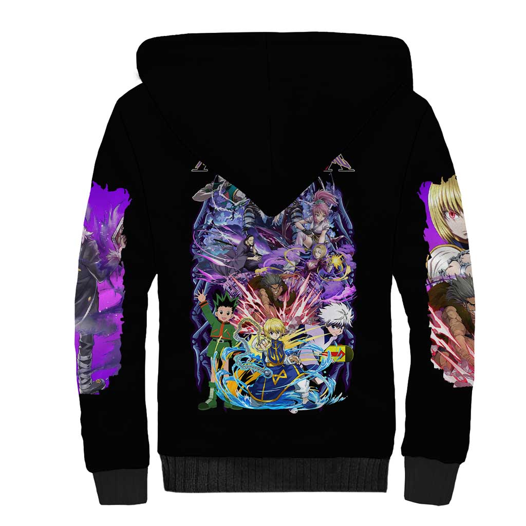 Yorknew City Arc Hunter x Hunter Sherpa Hoodie Japan Anime Style - The Mazicc
