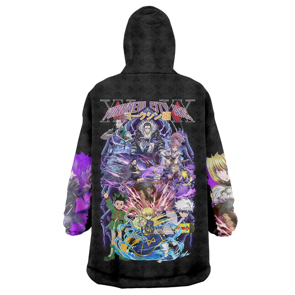 Yorknew City Arc Hunter x Hunter Wearable Blanket Hoodie Japan Anime Style - The Mazicc