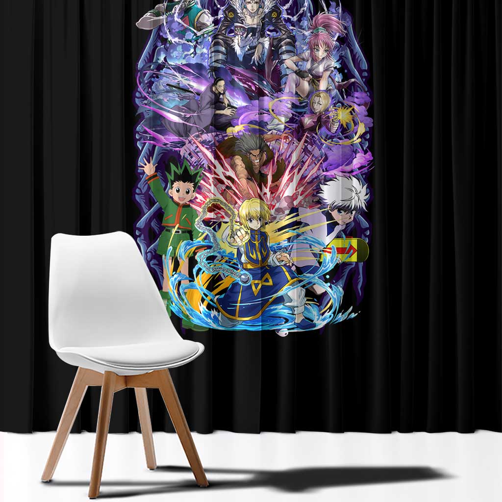 Yorknew City Arc Hunter x Hunter Window Curtain Japan Anime Style - The Mazicc