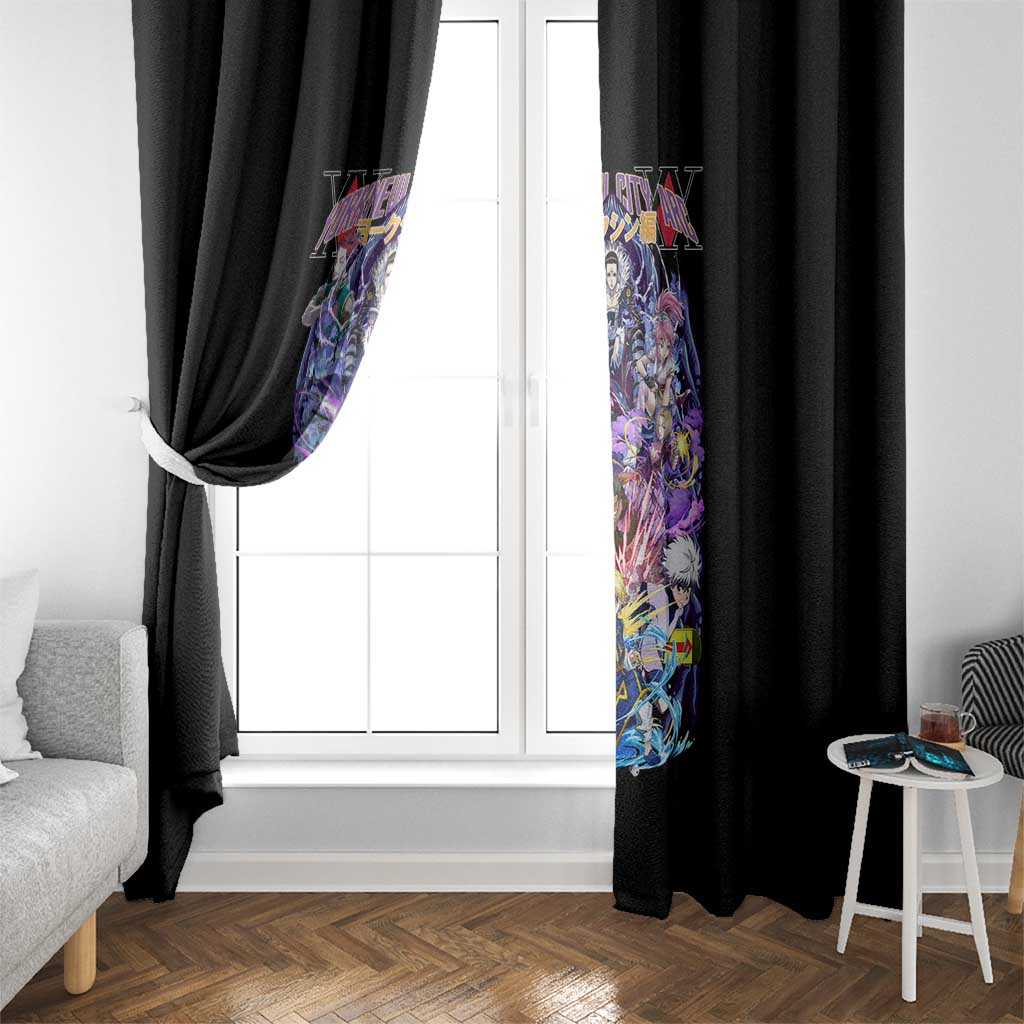 Yorknew City Arc Hunter x Hunter Window Curtain Japan Anime Style - The Mazicc