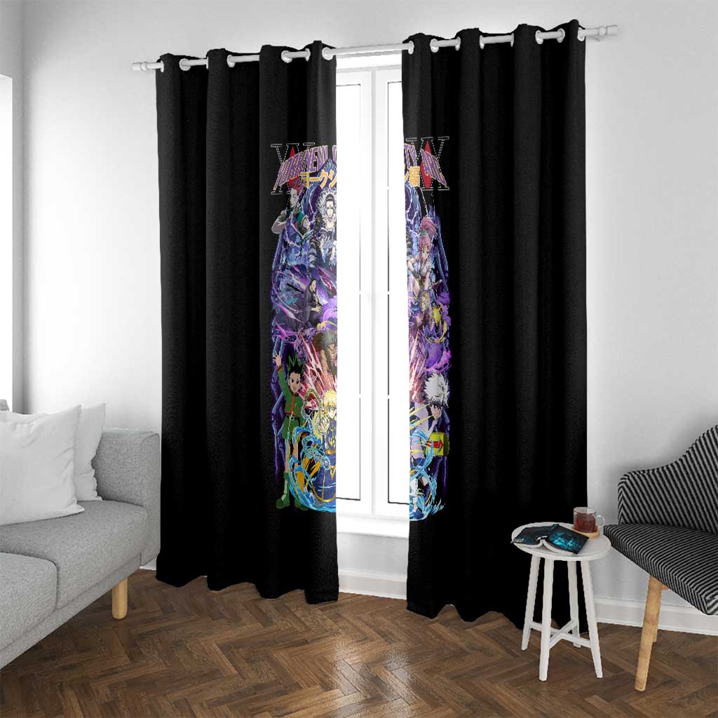 Yorknew City Arc Hunter x Hunter Window Curtain Japan Anime Style - The Mazicc