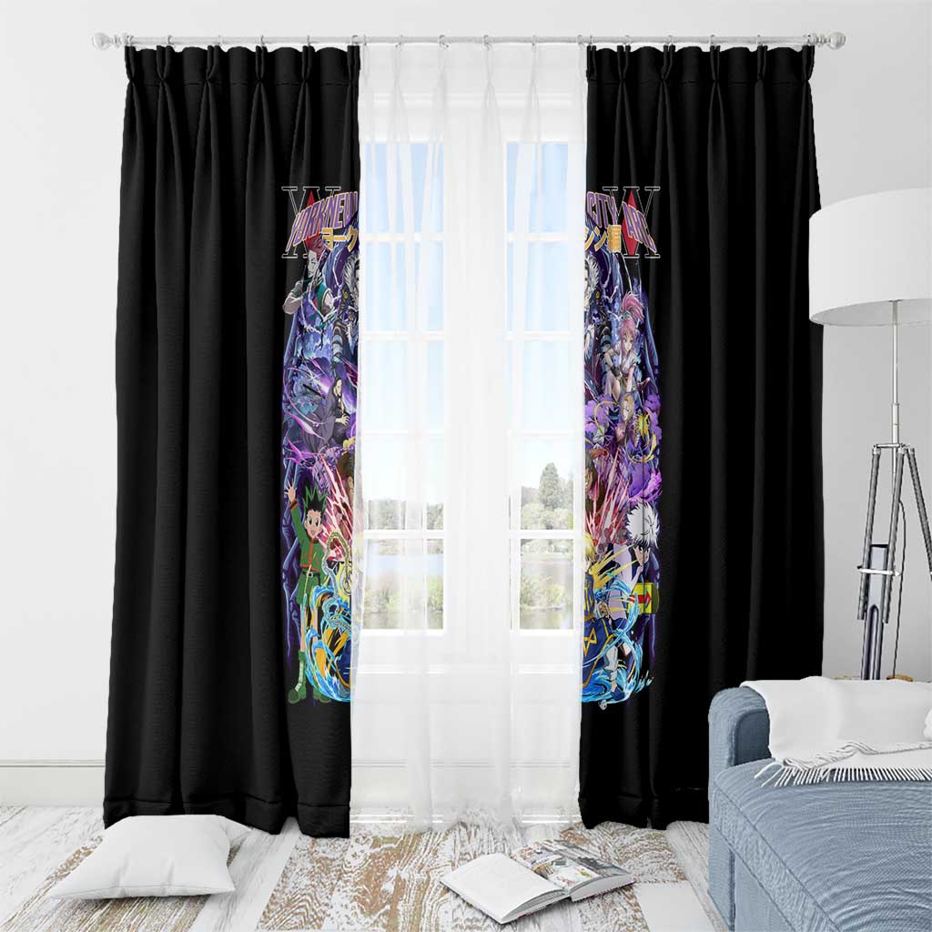 Yorknew City Arc Hunter x Hunter Window Curtain Japan Anime Style - The Mazicc