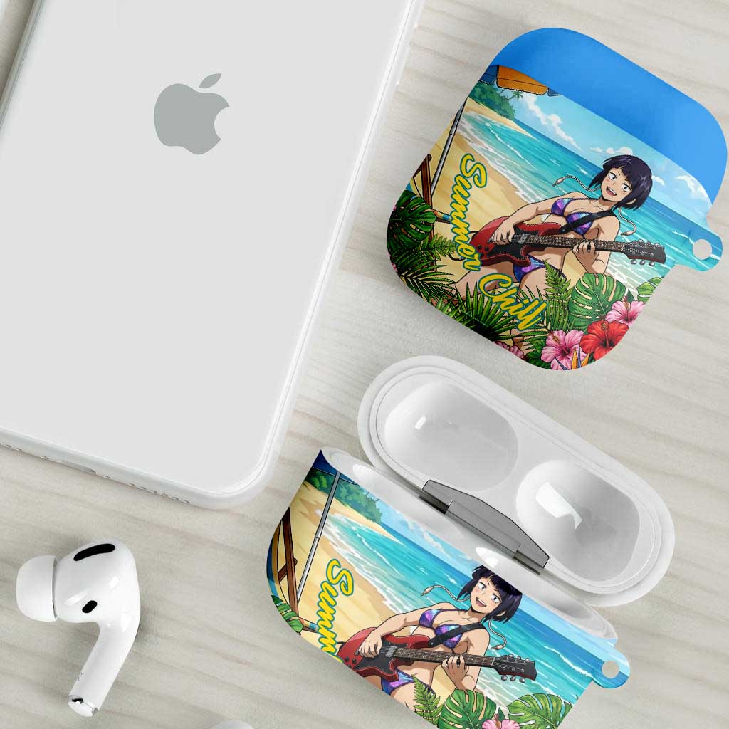 Kyoka Jiro Summer Chill AirPods Case Tropical Anime Rock Vibes