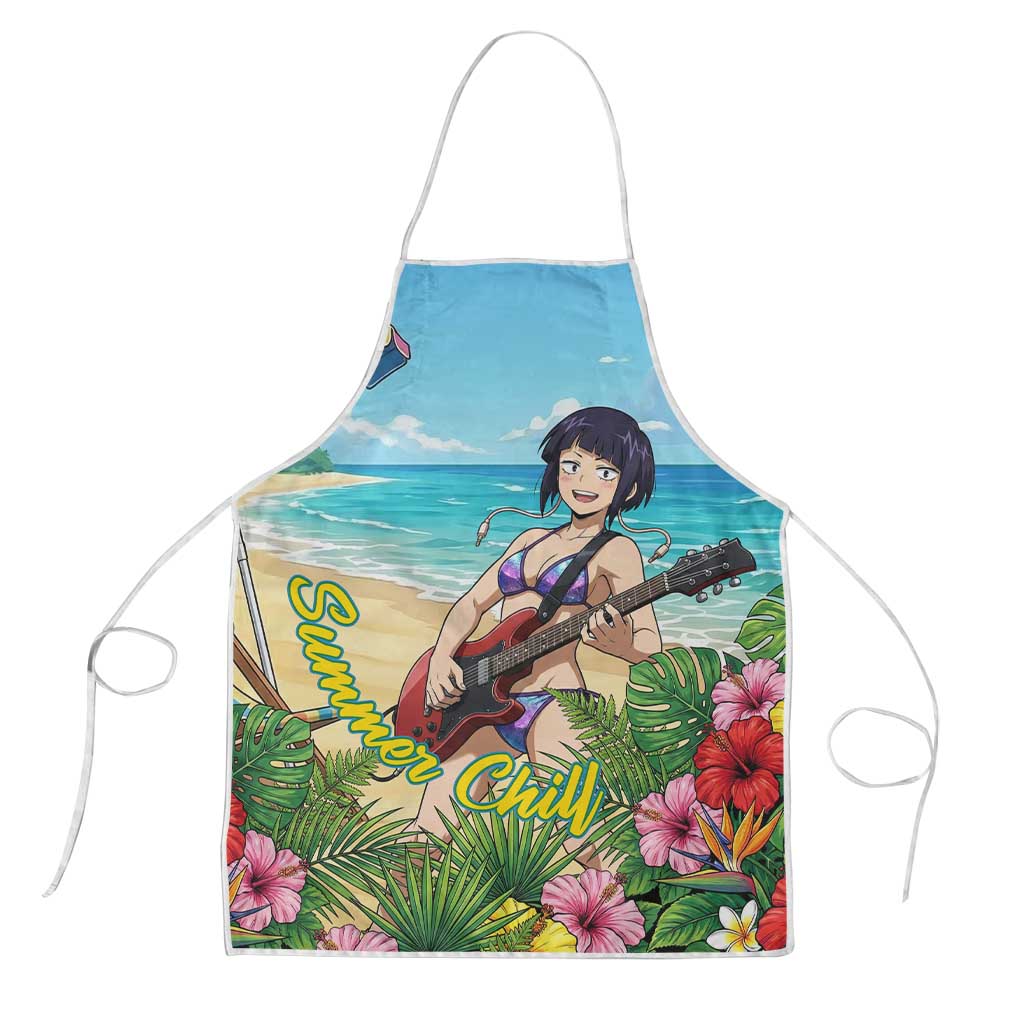 Kyoka Jiro Summer Chill Apron Tropical Anime Rock Vibes
