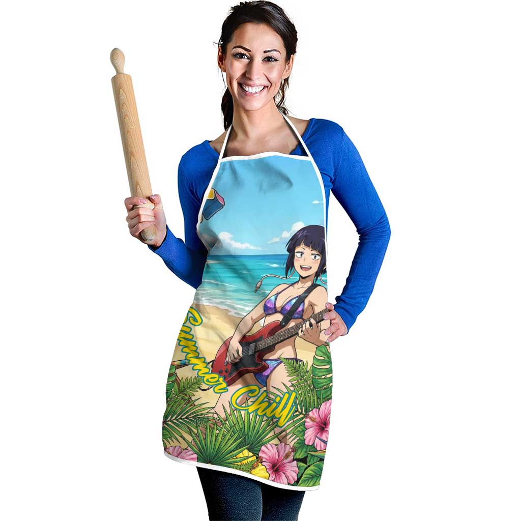 Kyoka Jiro Summer Chill Apron Tropical Anime Rock Vibes
