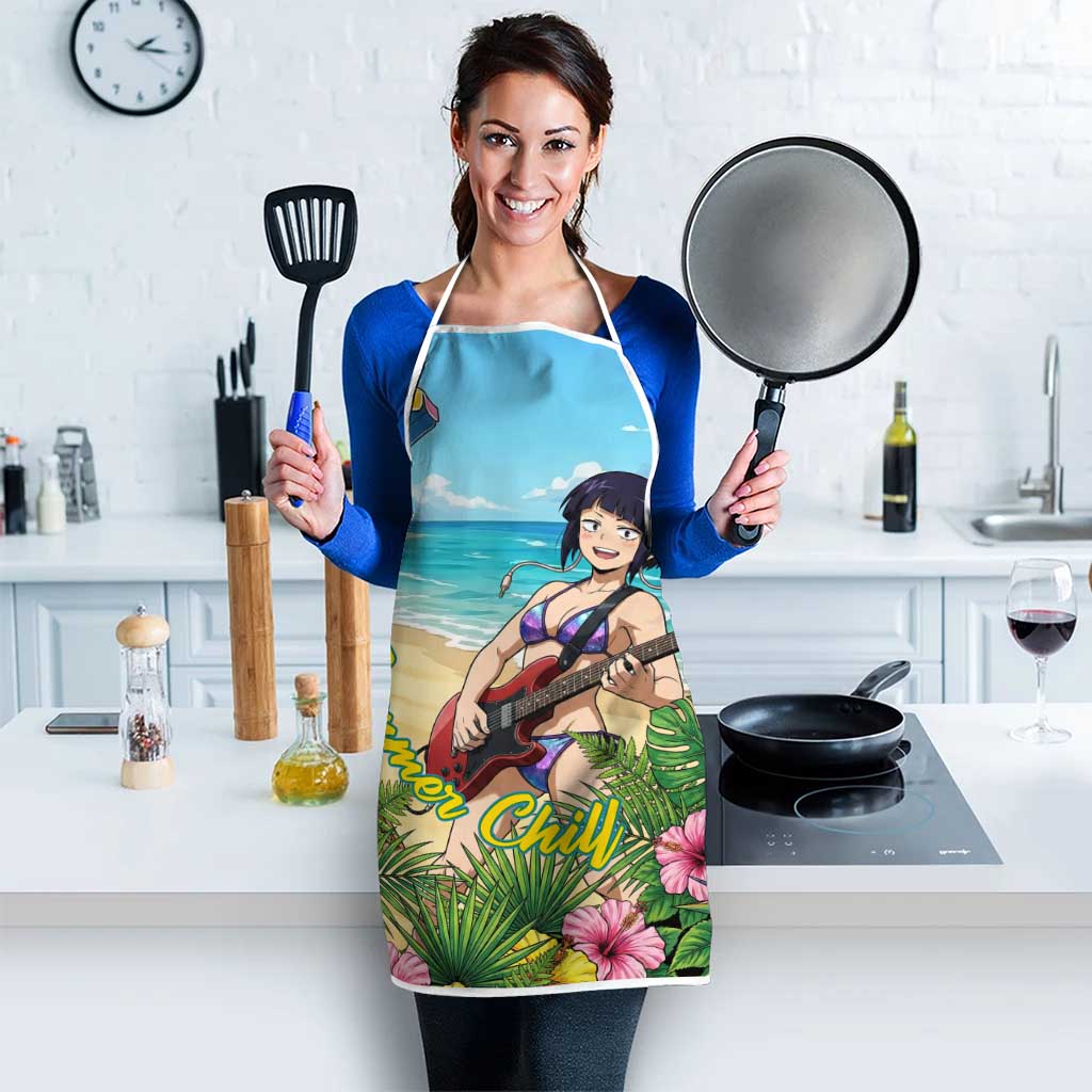 Kyoka Jiro Summer Chill Apron Tropical Anime Rock Vibes