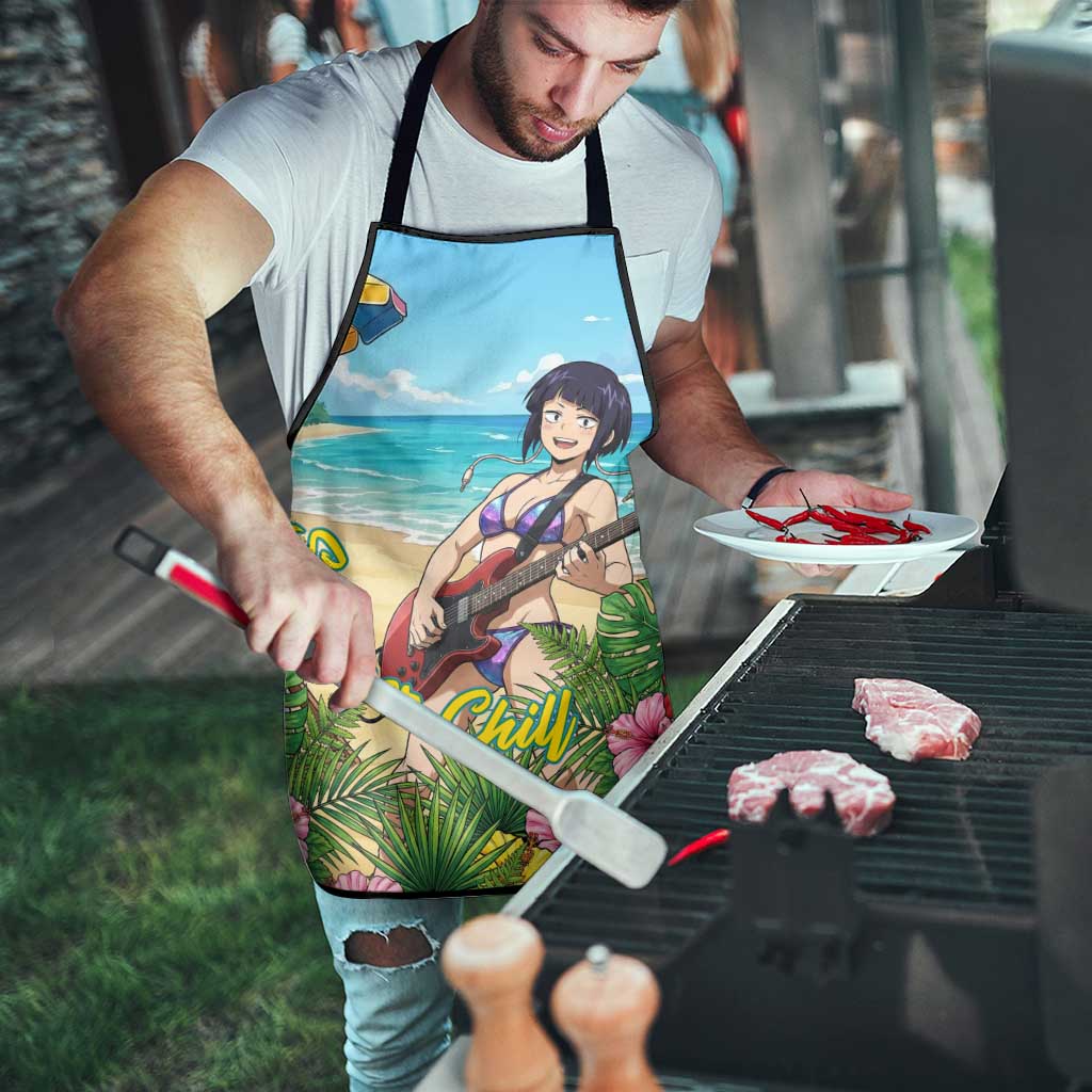 Kyoka Jiro Summer Chill Apron Tropical Anime Rock Vibes
