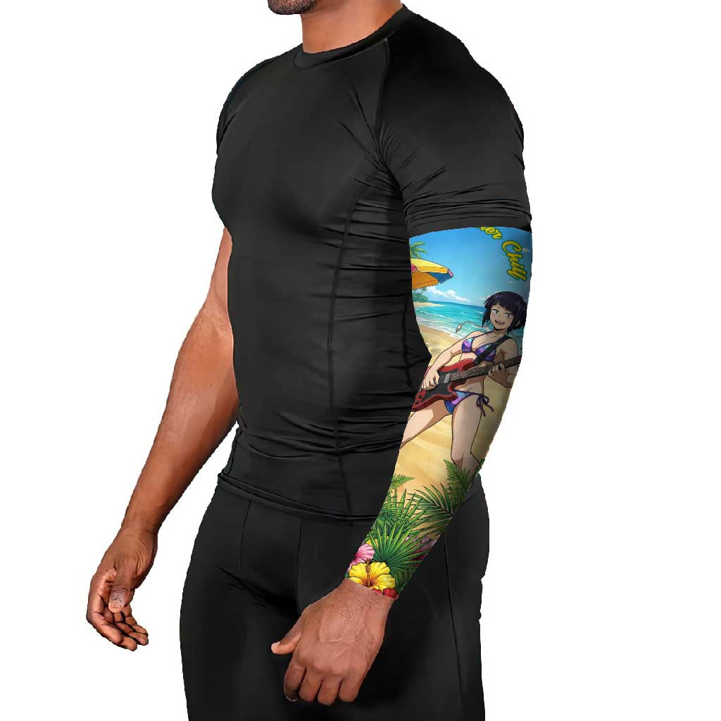 Kyoka Jiro Summer Chill Arm Sleeves Tropical Anime Rock Vibes