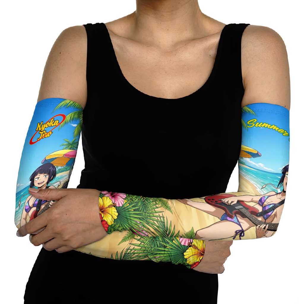 Kyoka Jiro Summer Chill Arm Sleeves Tropical Anime Rock Vibes