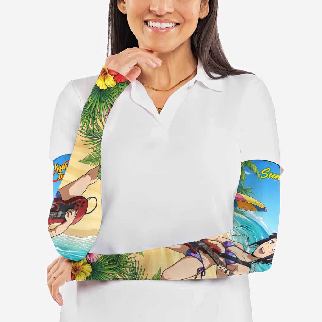 Kyoka Jiro Summer Chill Arm Sleeves Tropical Anime Rock Vibes